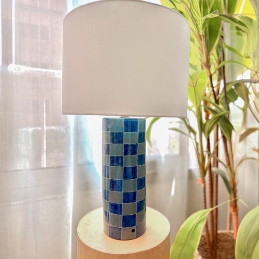Cobalt Table Lamp-Second Gradeفرز تاني