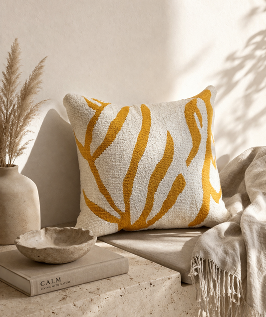 Woven Whimsy Cushion