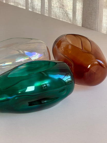 Pebble Glass Tissue Box(colors available)