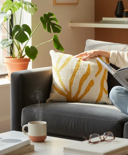 Woven Whimsy Cushion