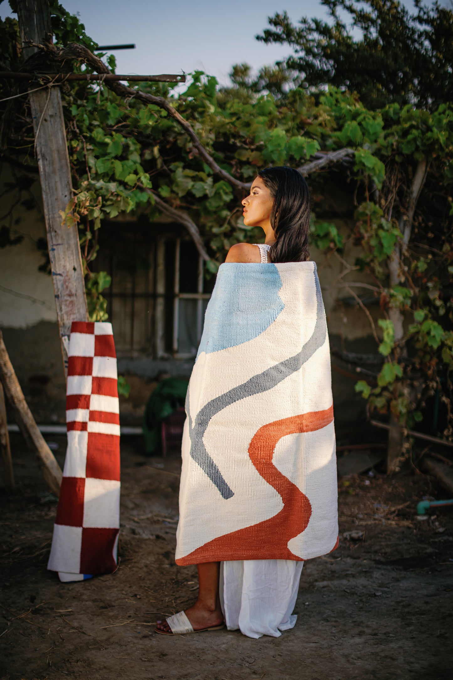 Cairo Mirage kilim Rug