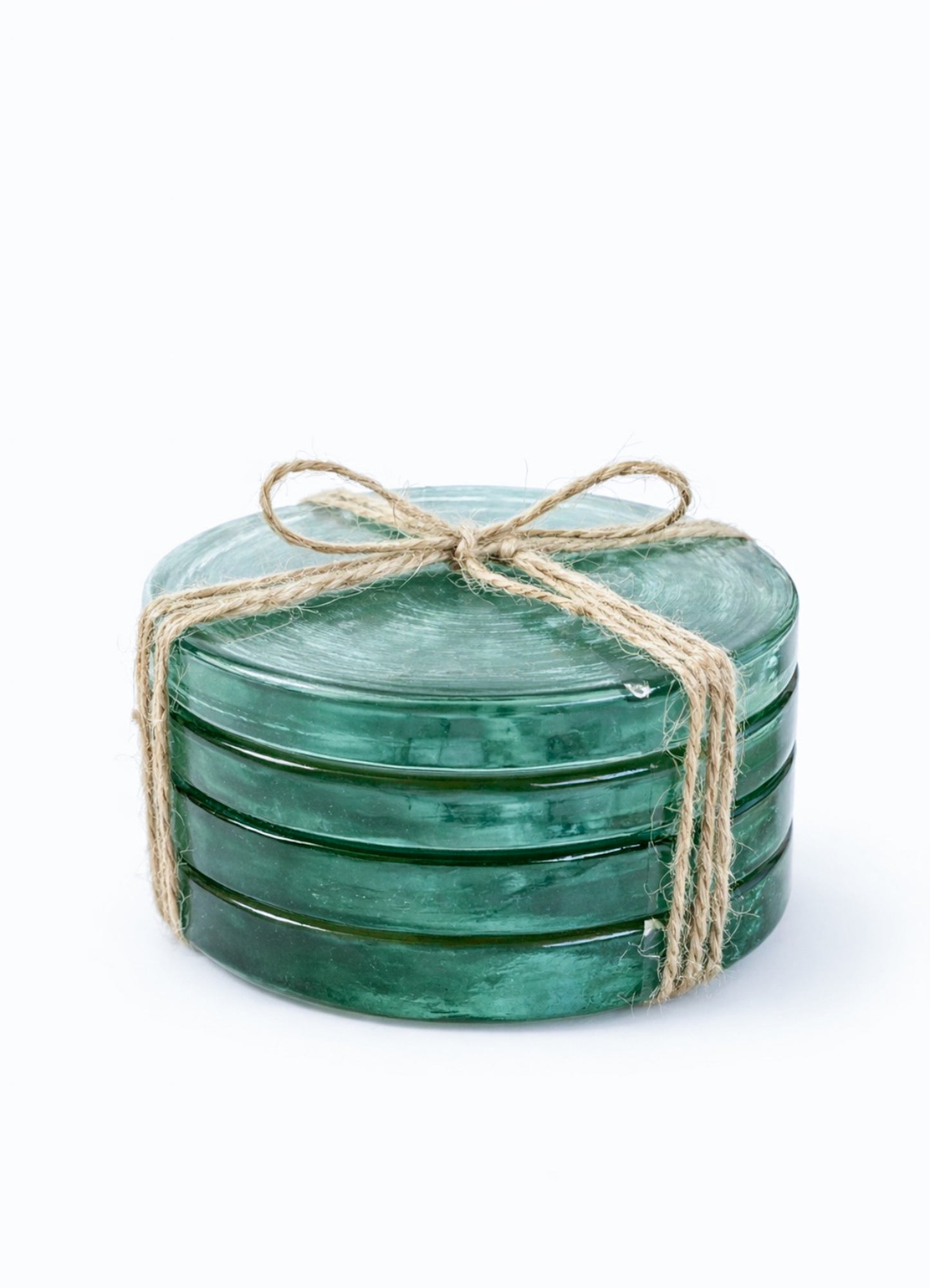 Glass Coasters Set