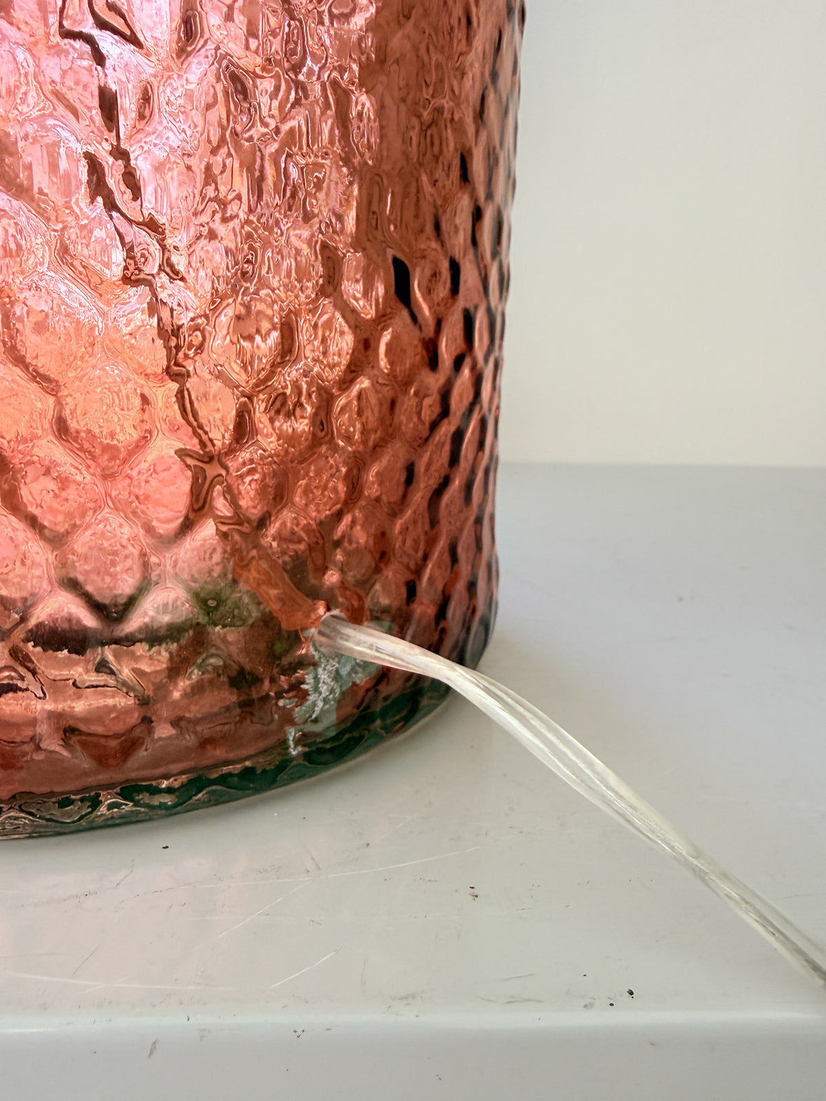Patterned Serene Lamp(Peach)-Second Gradeفرز تاني