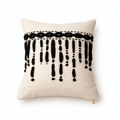 B&W Kilim Cushion