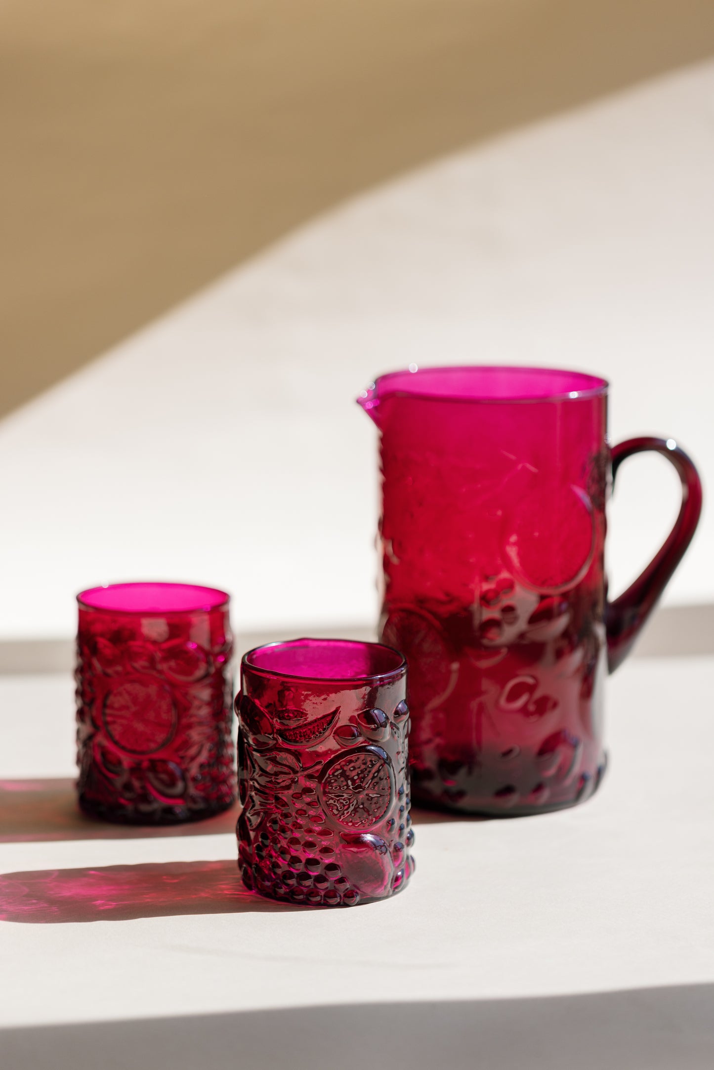 Layali Glass Set(6cups+Jug)