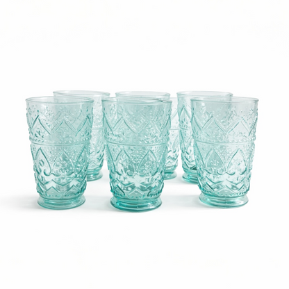 Layali Long Glass Cups Set