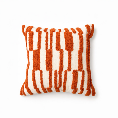 Sunbaked Cushion (punch-needle line)